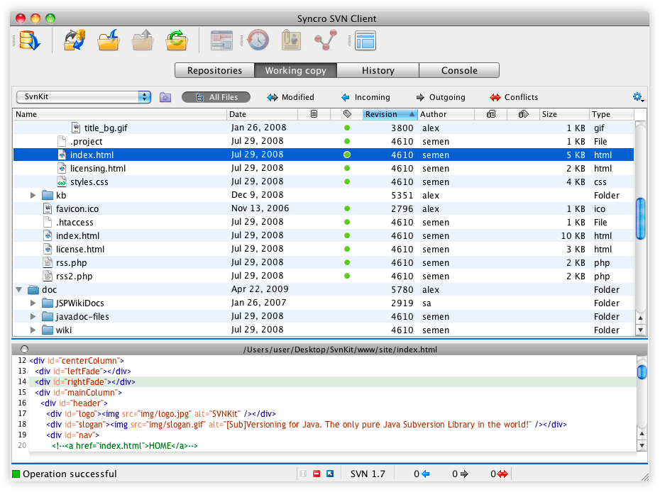 Visual Svn Client For Mac